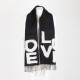 Burberry Szalik dwuatronny love