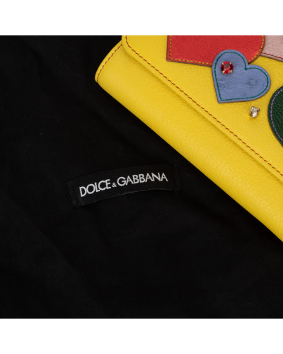 Dolce & Gabbana Torba/portfel zółto-fioletowa