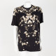 Givenchy T-shirt czarny. z nadrukiem