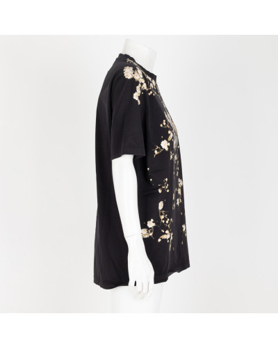 Givenchy T-shirt czarny. z nadrukiem