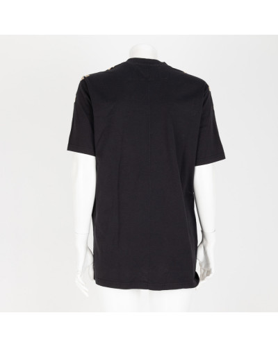 Givenchy T-shirt czarny. z nadrukiem