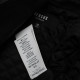 Versace Kurtka czarna skórzana