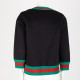 Gucci Ubranie czarna bluza z napisami na przodzie