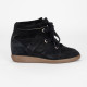 Isabel Marant Koturny czarne bobby
