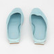 Mansur Gavriel Klapki niebiskie zamszowe