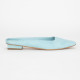Mansur Gavriel Klapki niebiskie zamszowe