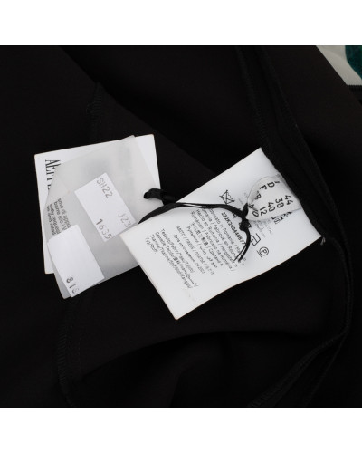 Moschino Ubranie sukienka czarna z zamkami