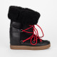 Isabel Marant Buty czarne zimowce