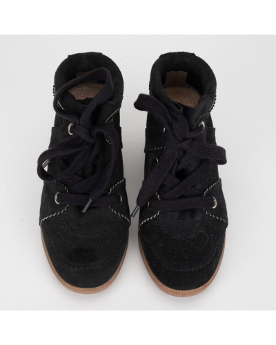 Isabel Marant Buty czarne botki bobby