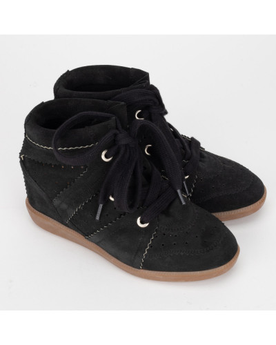 Isabel Marant Buty czarne botki bobby