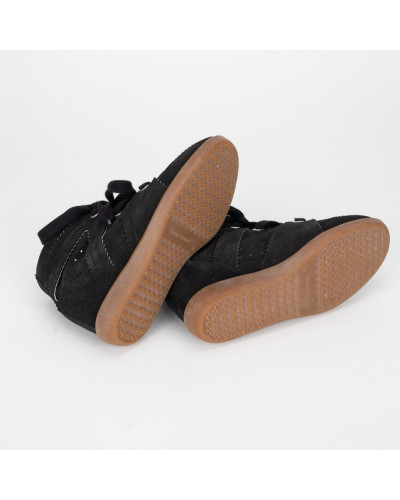 Isabel Marant Buty czarne botki bobby