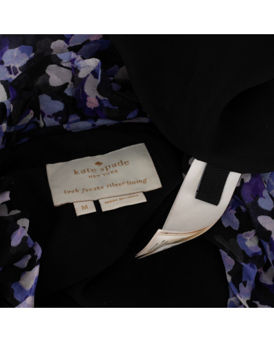 Kate Spade Sukienka fioletowa w kwiatki