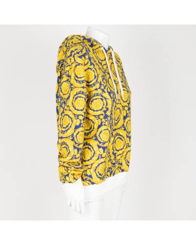 Versace Bluza meska zolta we wzor