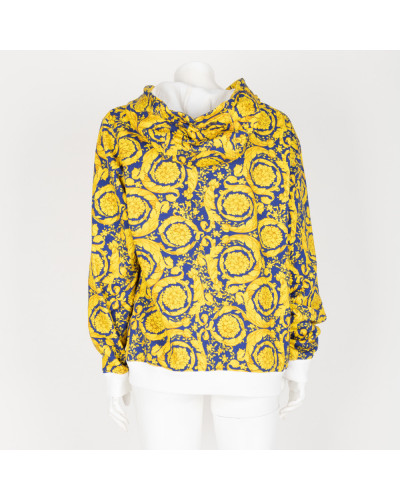 Versace Bluza meska zolta we wzor