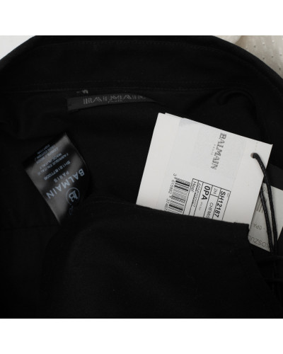 Balmain Koszula czarna meska