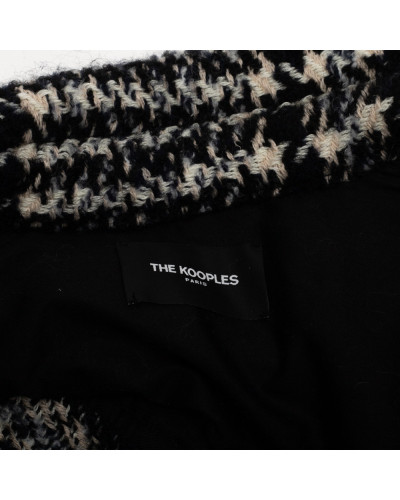 The Kooples Ubranie Płaszcz w pepitkę