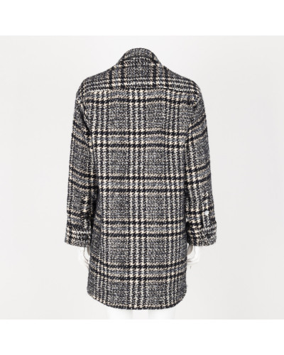 The Kooples Ubranie Płaszcz w pepitkę