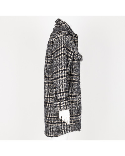 The Kooples Ubranie Płaszcz w pepitkę