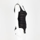 Balmain Ubranie Body czarne w logo
