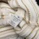 Balmain Ubranie Sweter ze złotą nitką