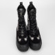 Louis Vuitton Buty botki czarne w monogram