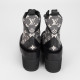 Louis Vuitton Buty botki czarne w monogram