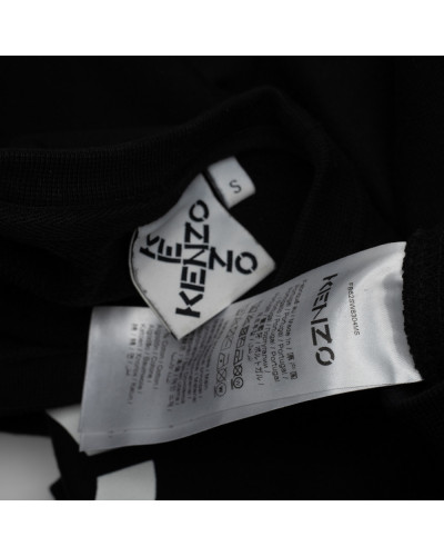 Kenzo Bluza czarna z logo