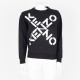 Kenzo Bluza czarna z logo