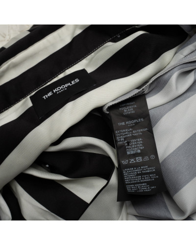 The Kooples Ubranie koszula w paski czarne