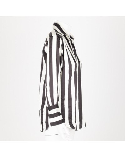 The Kooples Ubranie koszula w paski czarne