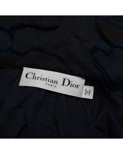 Dior Ubranie kurtka parka granatowa-niebieska