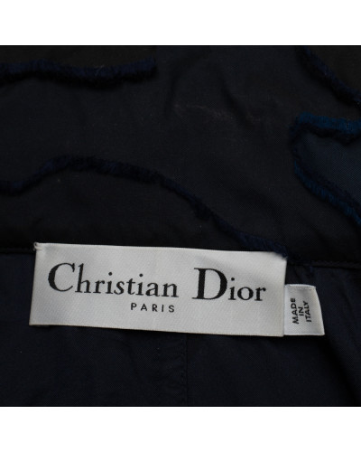 Dior Ubranie kurtka parka granatowa-niebieska