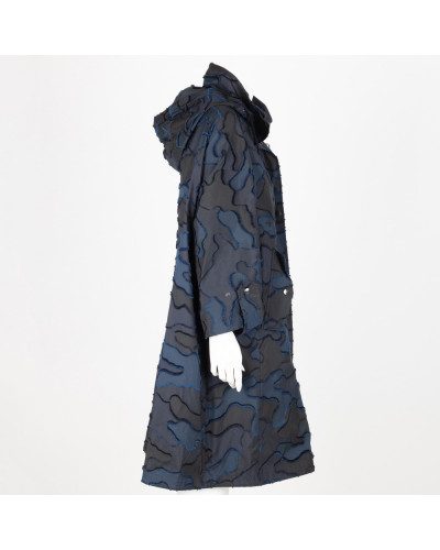 Dior Ubranie kurtka parka granatowa-niebieska