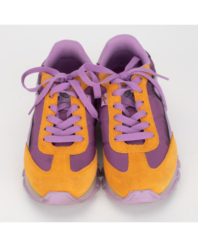 Marc Jacobs Buty sportowe fioletowo-pomarańczowe