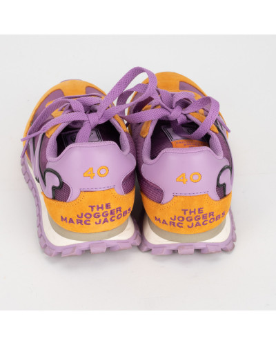 Marc Jacobs Buty sportowe fioletowo-pomarańczowe