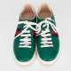 Gucci Buty zielone sneakersy