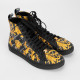 Versace Buty czarne buty sportowe w logo