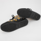 Versace Buty czarne buty sportowe w logo
