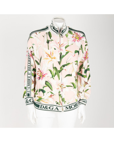 Dolce & Gabbana Kurtka w kwiaty