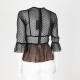 Dsquared2 Ubranie koszula czarna w kropki