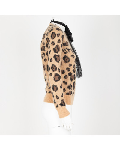Red Valentino Ubranie sweterek w centki