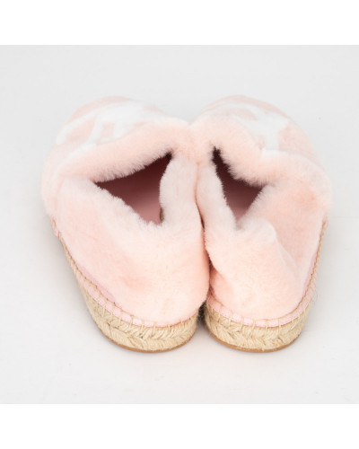 Louis Vuitton Buty różowe espadryle