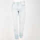 Off-White Spodnie jesne jeans-we