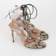 Aquazzura Buty wężowe szpilki