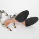 Aquazzura Buty wężowe szpilki