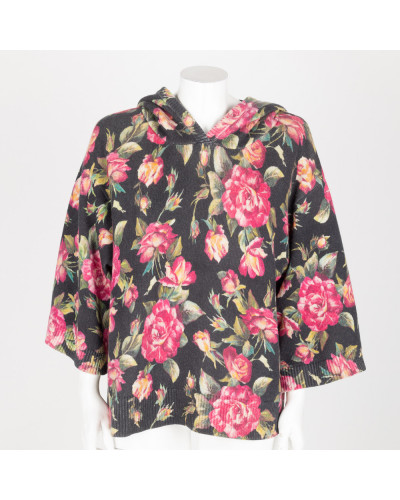 Dolce & Gabbana Ubranie bluza z kapturem w róże