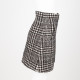 The Kooples Ubranie spódnica z suwakiem w pepitkę