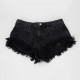 Isabel Marant Ubranie czarne jeansowe spodenki