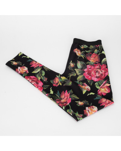 Dolce & Gabbana Ubranie legginsy w róże