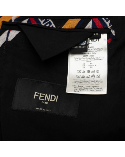 Fendi Mężczyzna marynarka w logo